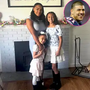 Aaron Hernandez s Fiancee and Daughter Share Rare Tribute