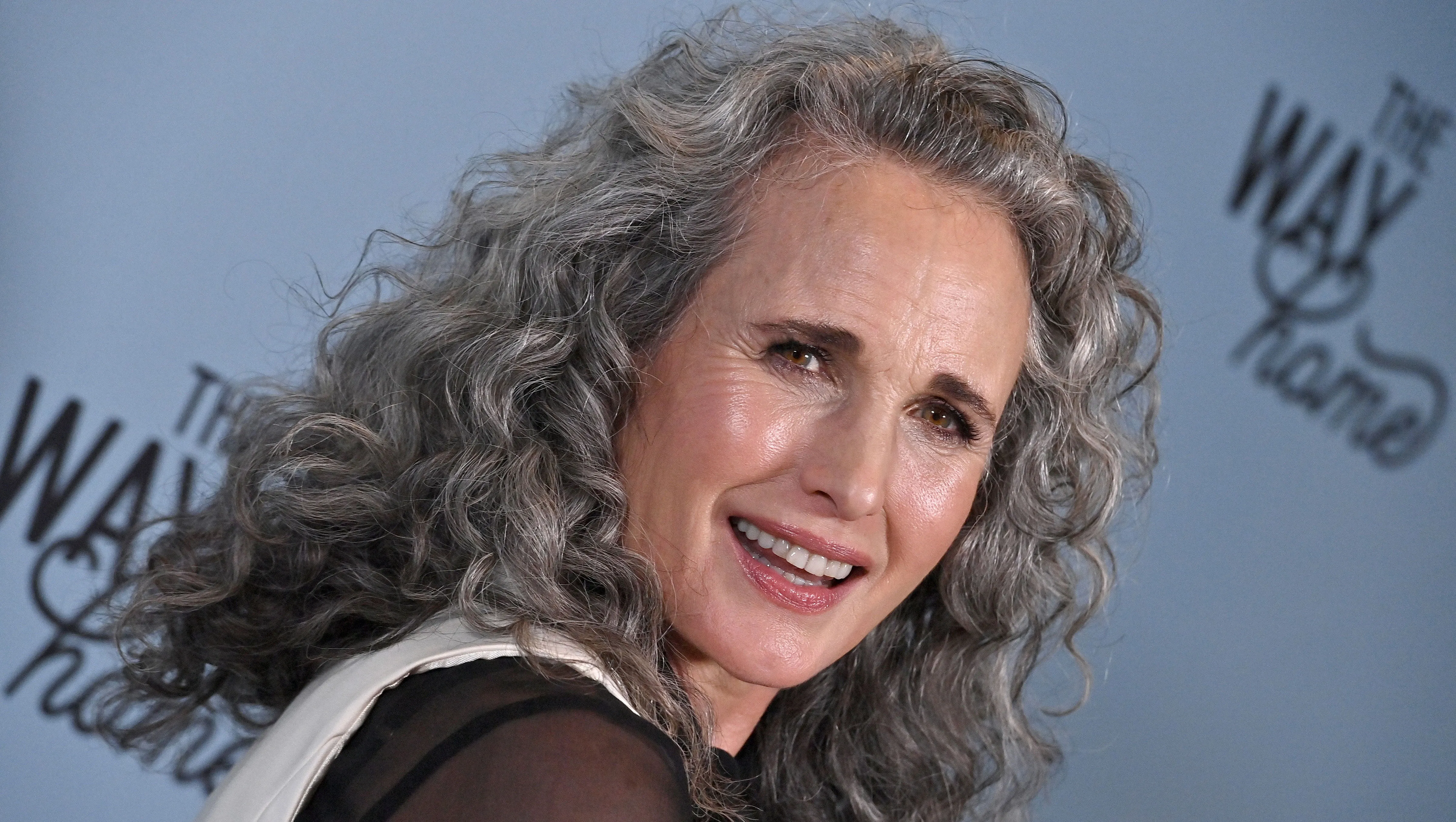 HOLLYWOOD, CALIFORNIA - DECEMBER 18: Andie MacDowell attends the Los Angeles Screening of Hallmark Channel's "The Way Replica Luxury Handbag" at NeueHouse Hollywood on December 18, 2023 in Hollywood, California. (Photo by Axelle/Bauer-Griffin/FilmMagic)