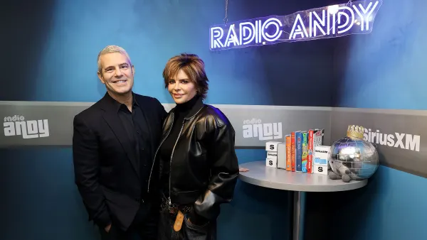 Andy Cohen and Lisa Rinna