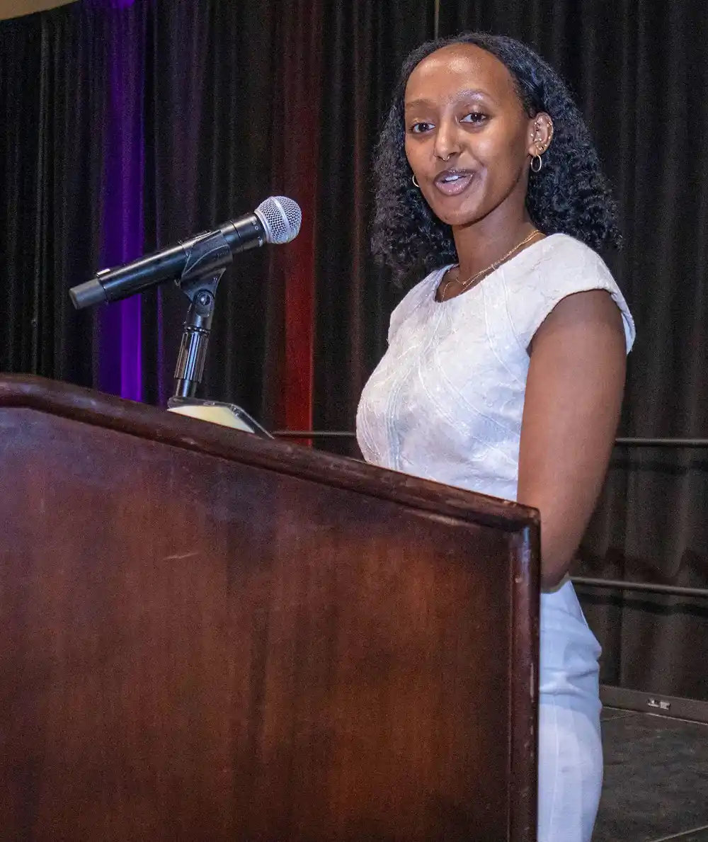 Angelina Jolie Supports Daughter Zahara as She Gives Speech at Brunch Event 2