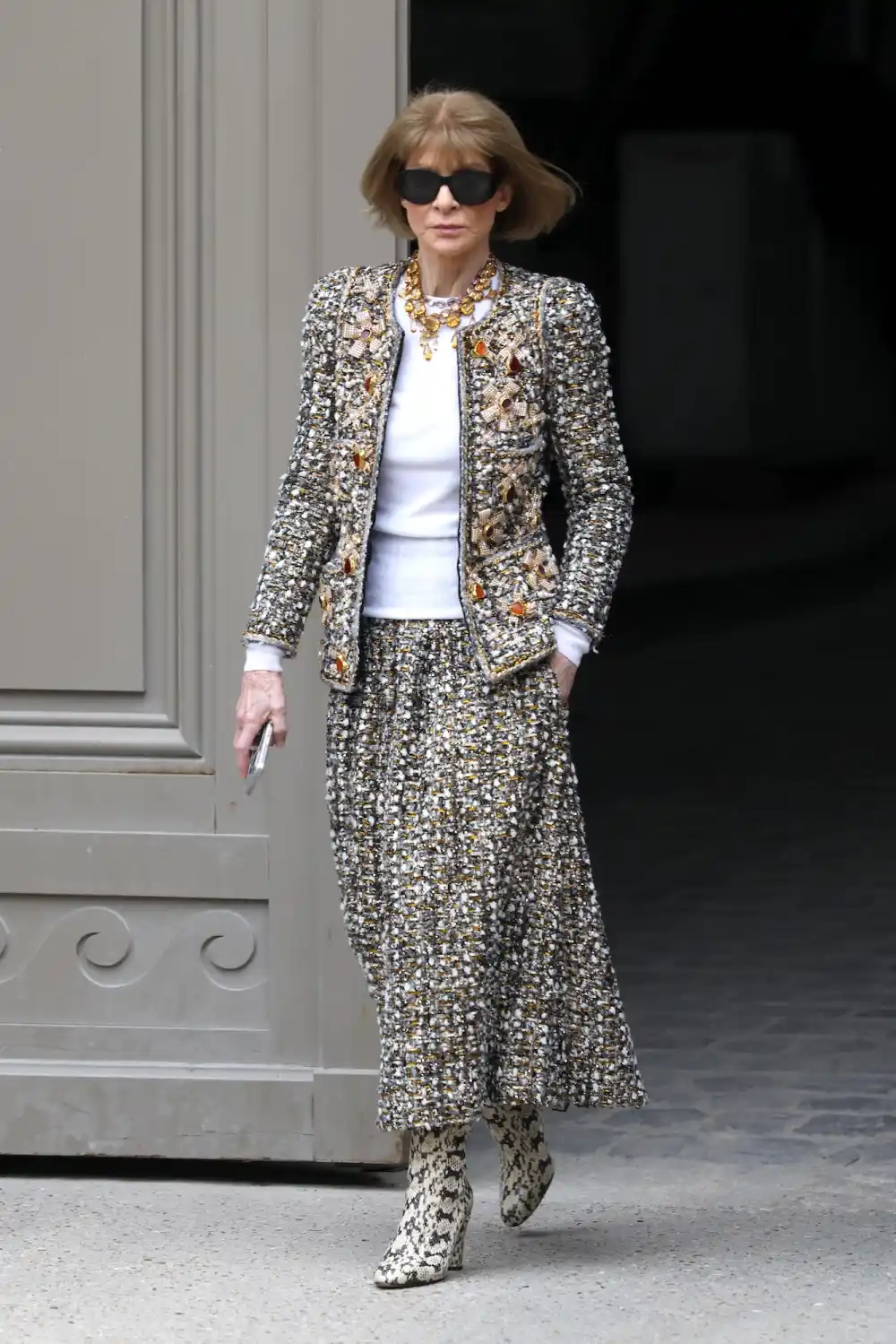 Anna Wintour Only Packed One Pair of Shoes for Paris Fashion Week