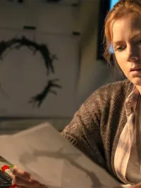 Amy Adams in Arrival.