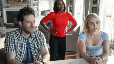 Ben Rappaport Aja Naomi King and AnnaSophia Robb Grosse Pointe Garden Society
