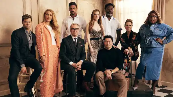 Blake Lively Carries Martini Purse for A Simple Favor Appearance 068