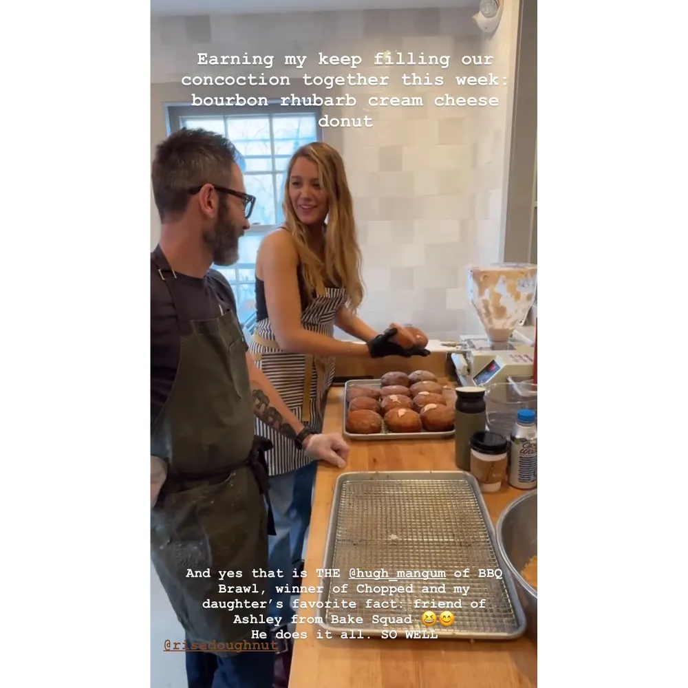 Blake Lively Woke Up at 5 a m to Make Donuts With a Chopped Winner