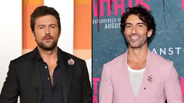 Brandon Sklenar Wears Same Floral Pin Justin Baldoni Wore to It Ends With Us Movie Premiere