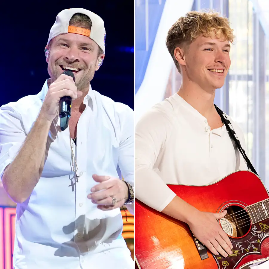 Brian Littrell and Baylee Littrell Celeb Kids Auditioning for American Idol Over the Years