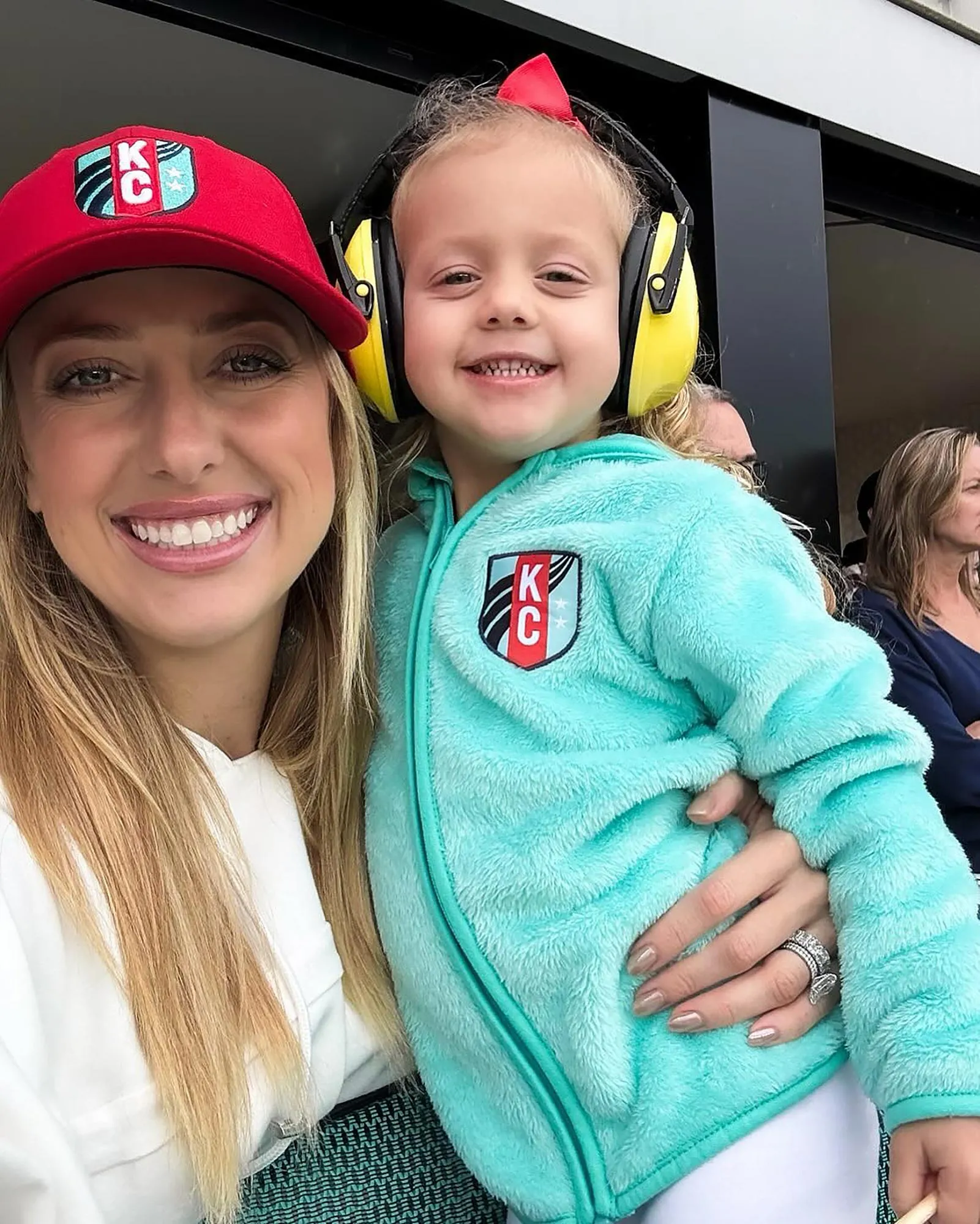 Brittany Mahomes Practices Dance Hairstyles With Sterling