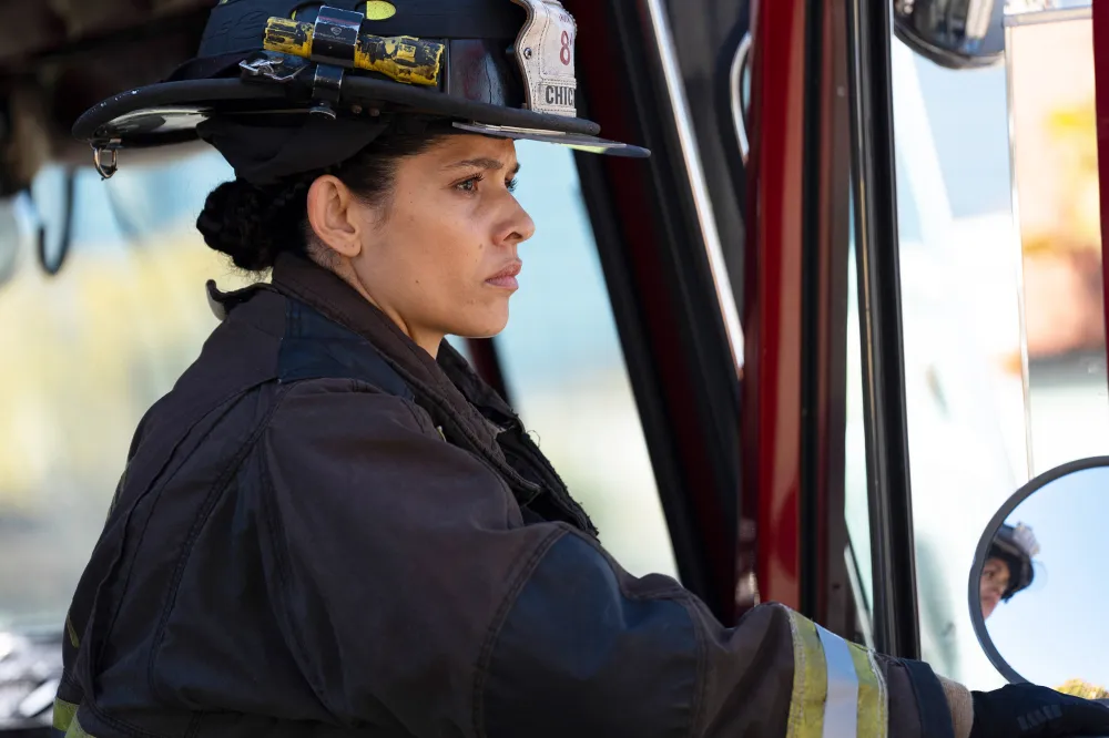 Chicago Fire Miranda Rae Mayo Teases If Stella or Severide Will Be Bad Cop