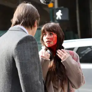 Dakota Johnson Gets Bloody Filming Verity