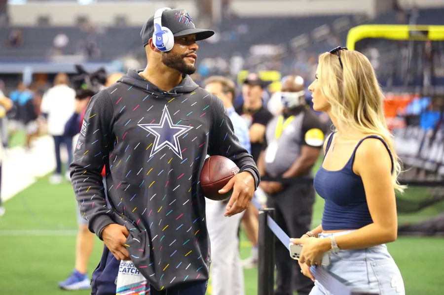 Dallas Cowboys QB Dak Prescott and Natalie Buffetts Relationship Timeline