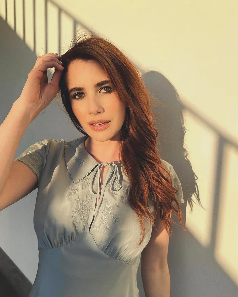 Deciphering the Meaning Behind Emma Roberts Cryptic Fashion Color Messages 220