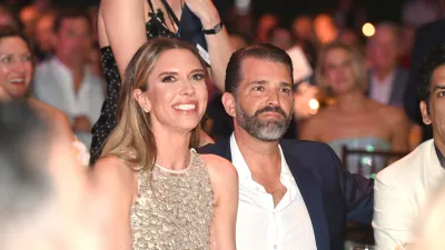 Donald Trump Jr and Bettina Anderson Look Loved Up During Fundraiser Date Night in Florida