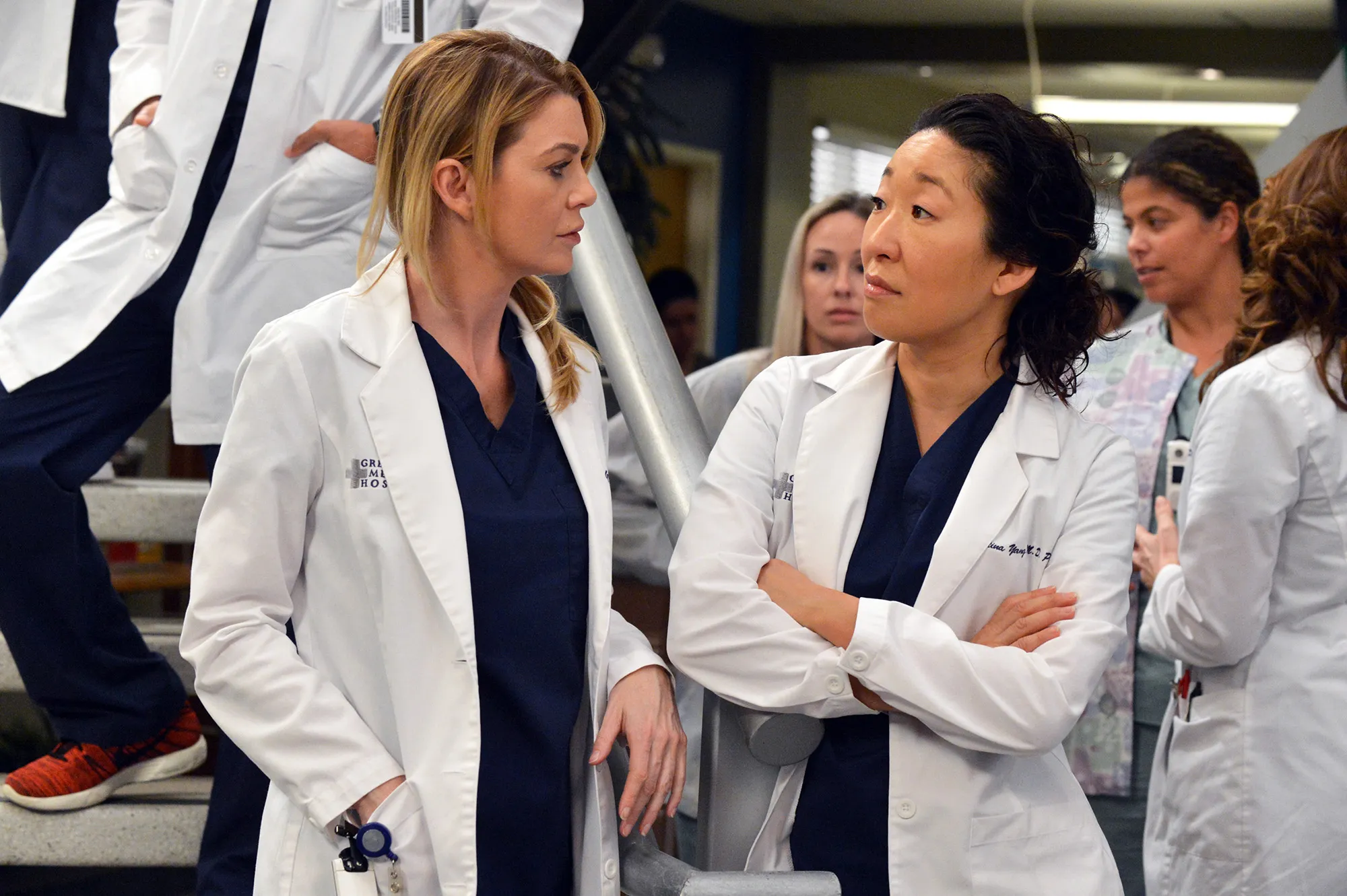 Ellen Pompeo Didnt Think Greys Anatomy Could Go on Without Sandra Oh