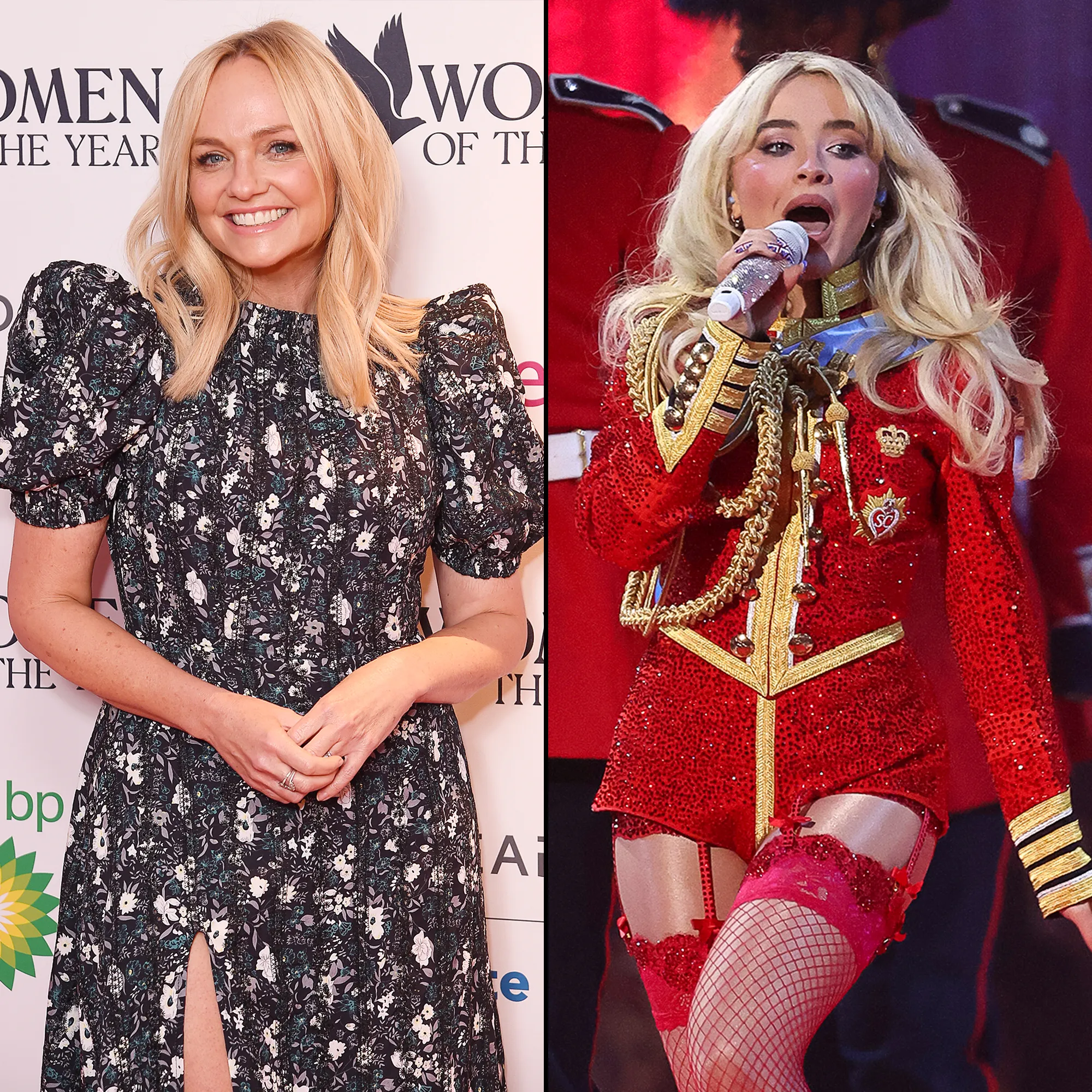 Spice Girls Alum Emma Bunton Reacts to Being 'Arrested' at Sabrina Carpenter's London Concert