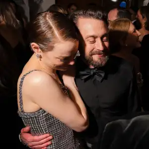 Emma Stone Hugs Ex Kieran Culkin at Post-2025 Oscars Party After His Big Win