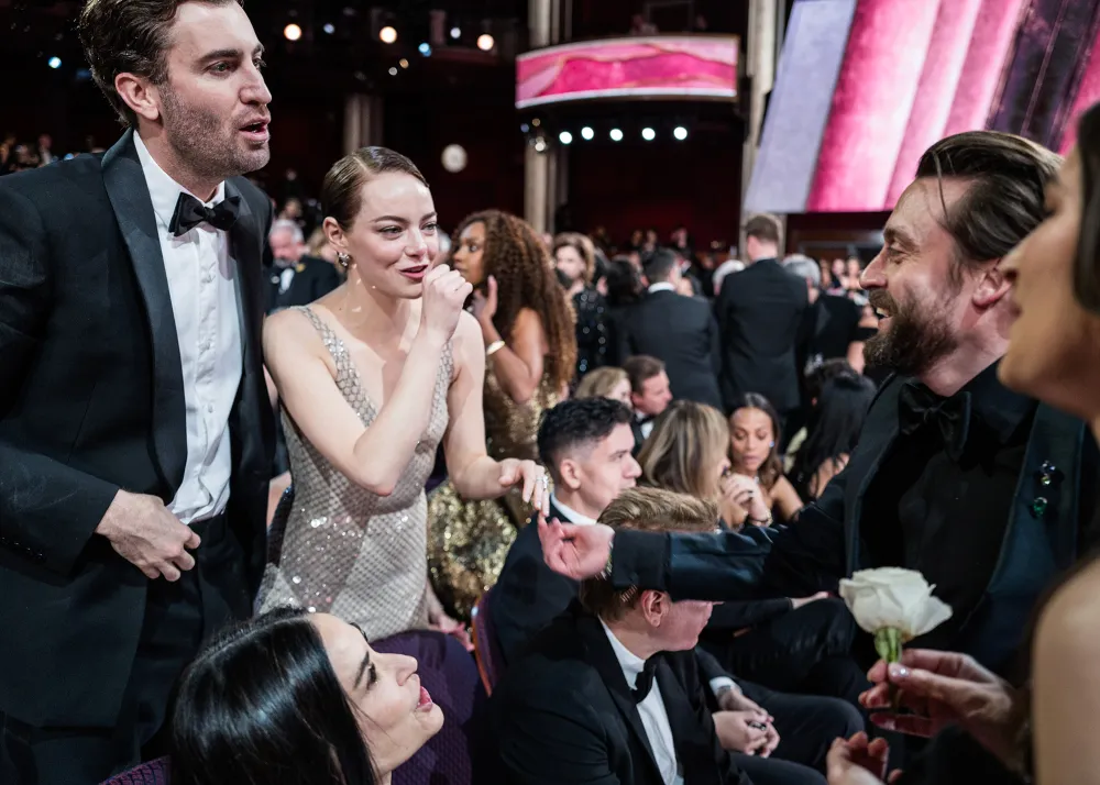 Emma Stone and Kieran Culkin Exes Reunite at 2025 Oscars