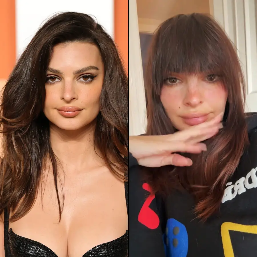 Every Celebrity Hair Transformation of 2025 From Leighton Meester to Emma Stone 973 emily ratajkowski_