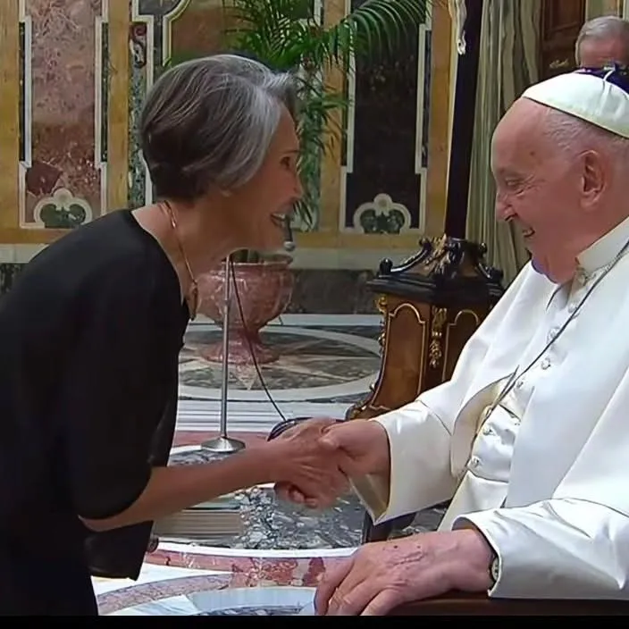 Famosos que han estado con el Papa Francisco Desde Salma Hayek J Balvin Messi DiCaprio y más 940