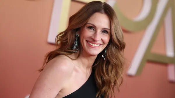 PARIS, FRANCE - FEBRUARY 28: Julia Roberts arrives at the 50th Cesar Film Awards at L'Olympia on February 28, 2025 in Paris, France. (Photo by Pascal Le Segretain/Getty Images)