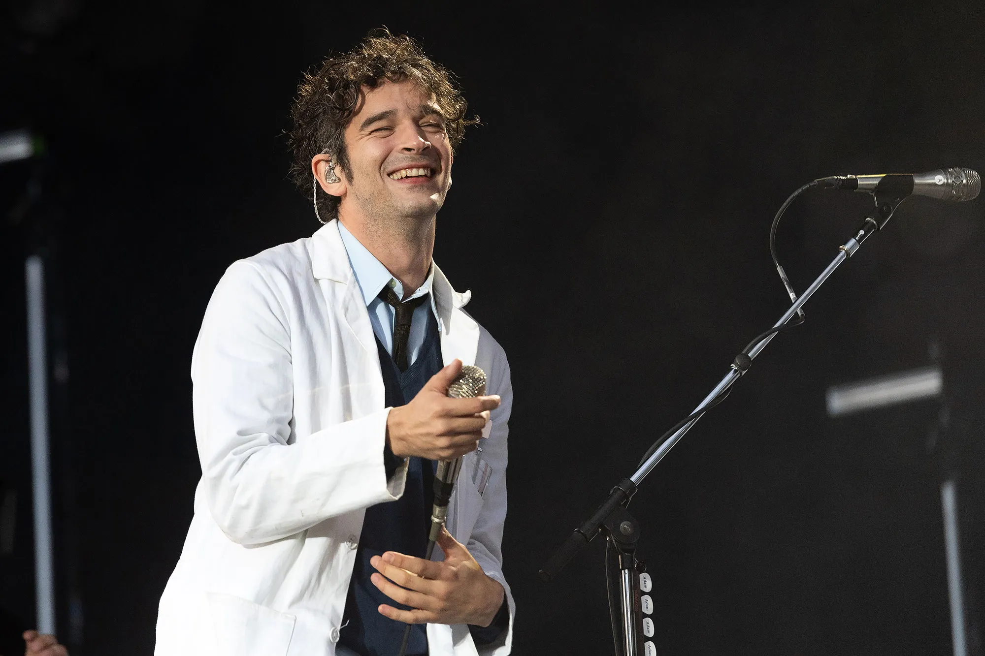 Feature Matty Healy Brother Jokes Singer Is Learning Not to Share His Opinions