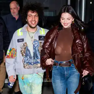 Feature Selena Gomez Rocks Sheer Top on Date Night With Benny Blanco