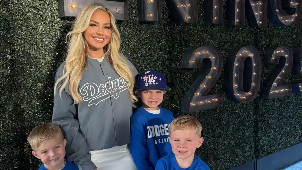 Freddie Freeman’s Wife Chelsea Celebrates Dodgers Opening Day With All 3 Sons