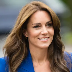 Catherine, Princess of Wales during a visit to SportsAid at Bisham Abbey National Sports Centre to mark World Mental Health Day on October 12, 2023 in Marlow, England. Prince and Princess of Wales are carrying out engagements across the UK to mark World Mental Health Day and to highlight the importance of mental wellbeing, particularly in young people.