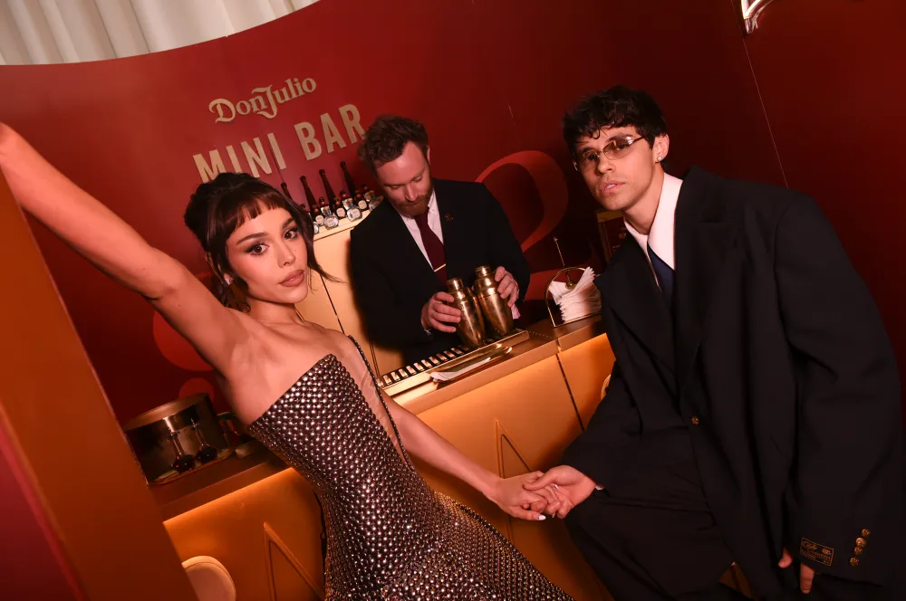 Danna Paola y Alex Hoyer.