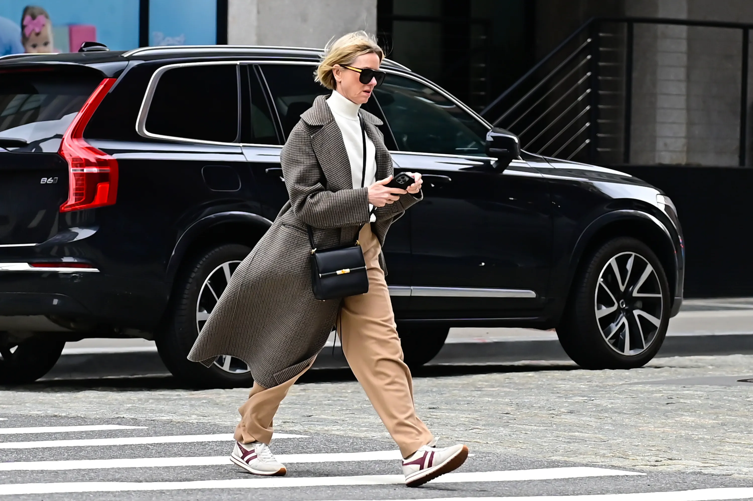 Naomi Watts is seen on March 26, 2025 in New York City.