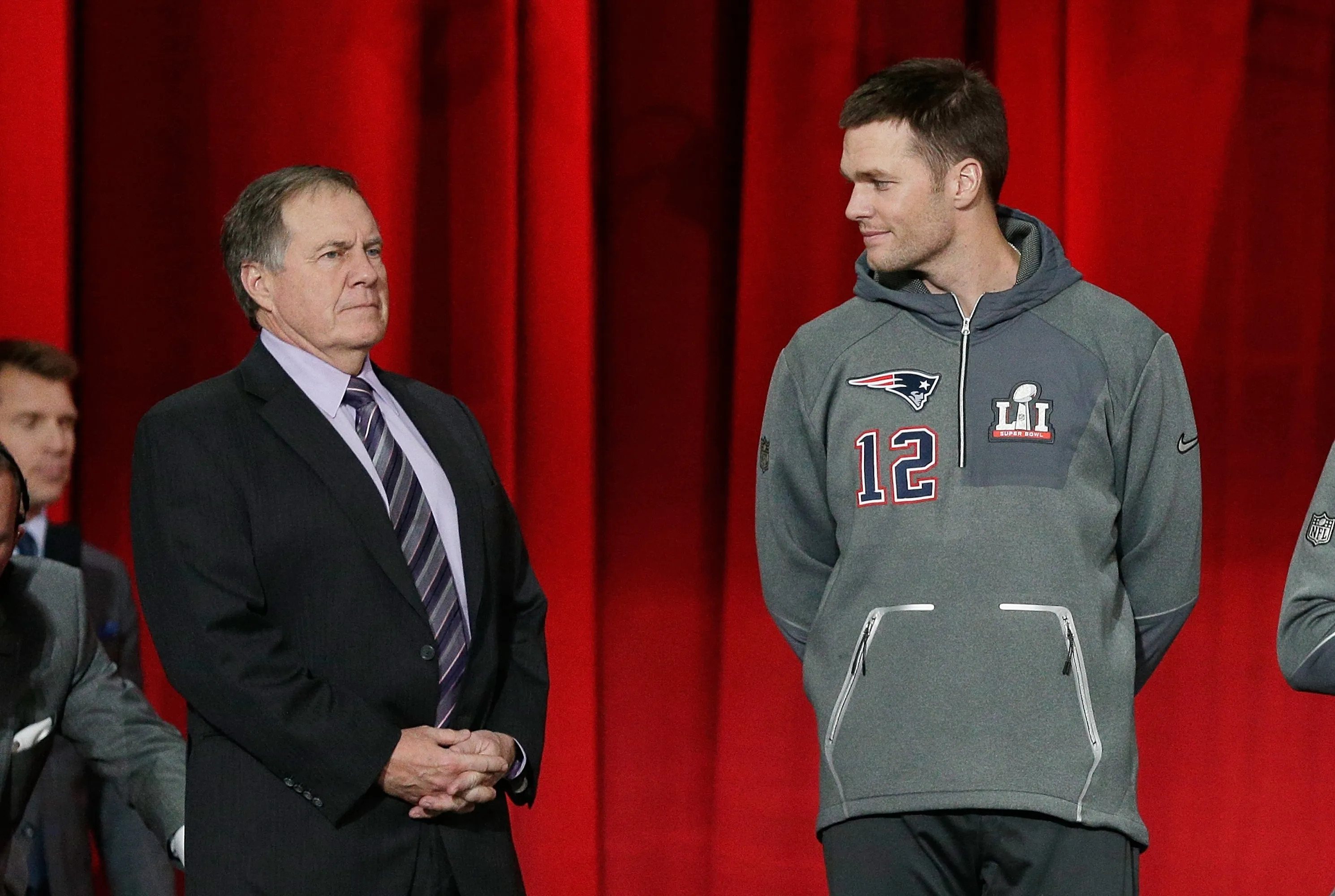 Bill Belichick and Tom Brady
