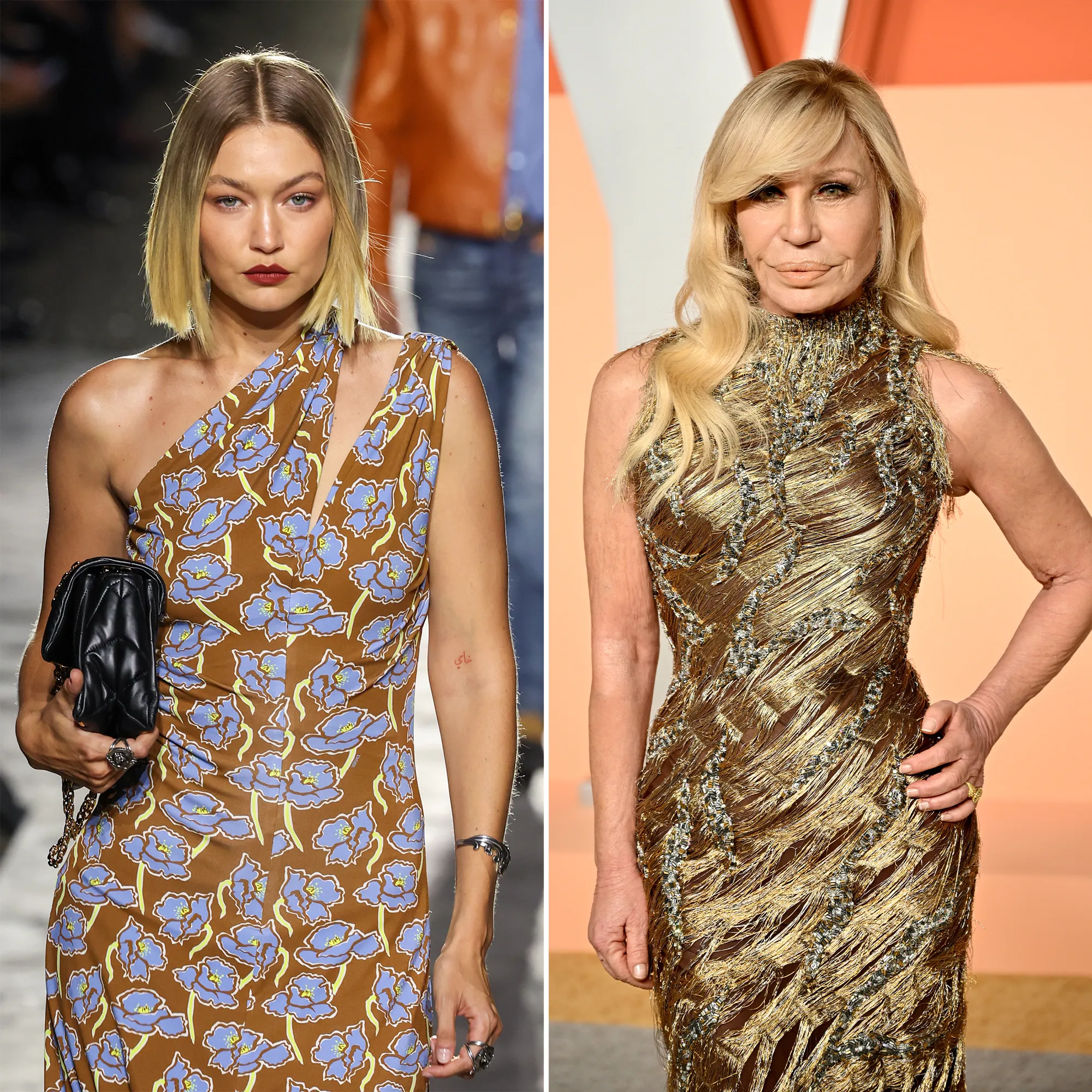 Gigi Hadid Honors Donatella Versace s Fashion Tenure After Brand Exit
