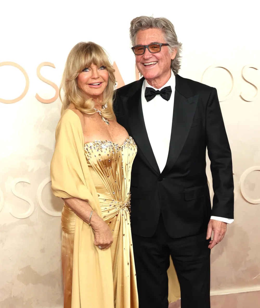 Goldie Hawn and Kurt Russell Attend Oscars 2025