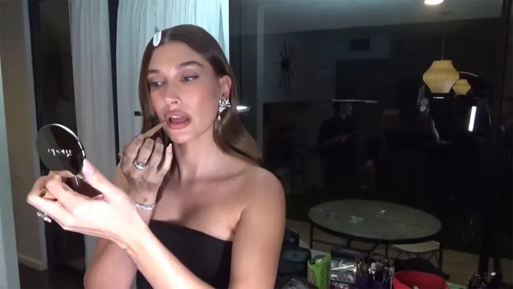 Hailey Bieber Shares How She Got Ready for the 2025 Vanity Fair Oscar Party 1
