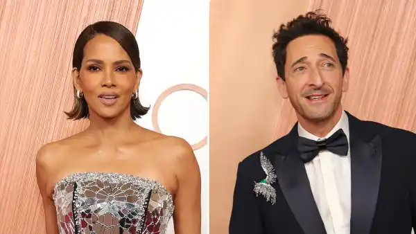 Halle Berry and Adrien Brody Kiss at Oscars 583