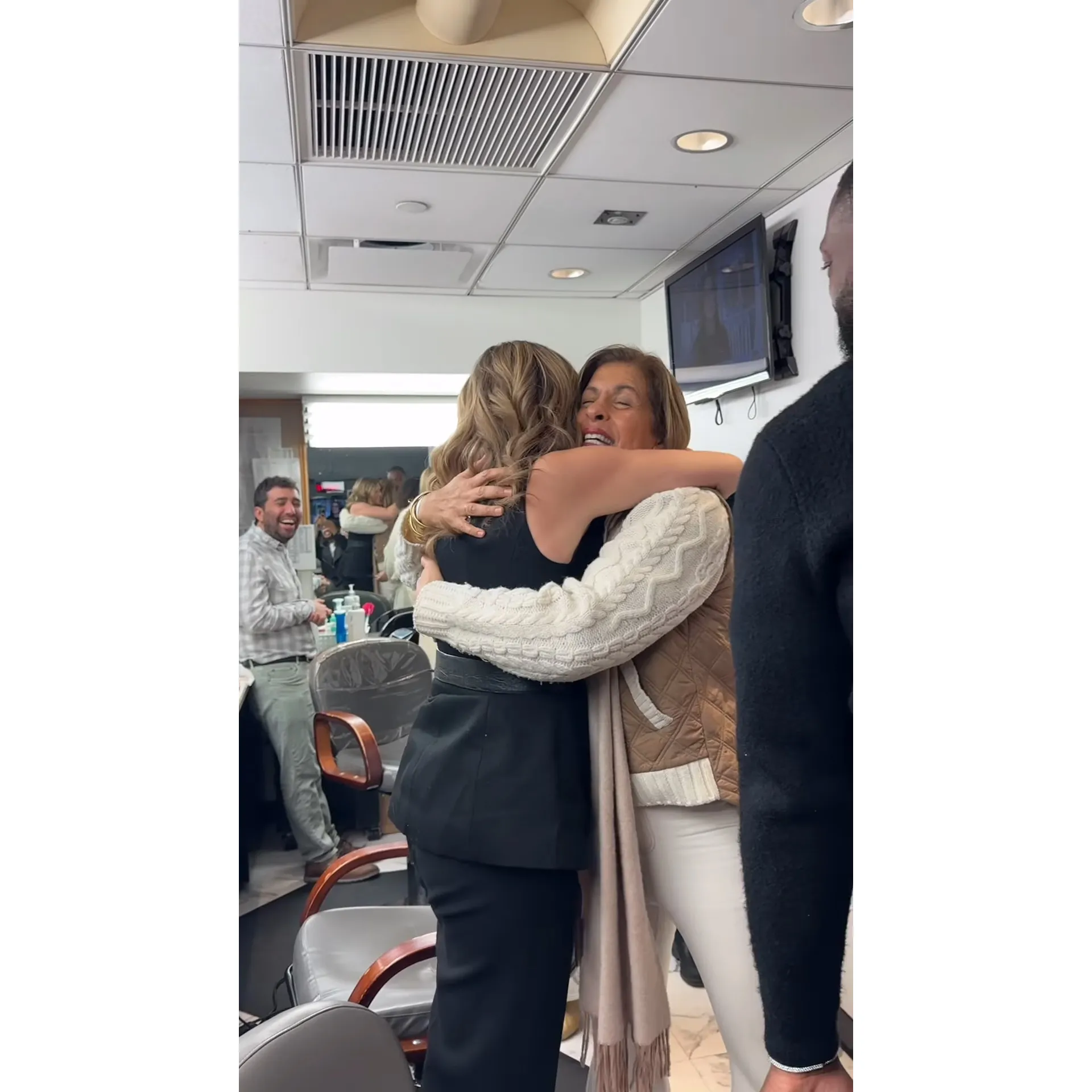 Hoda Kotb Visits Jenna Bush Hager Backstage at Today With Jenna and Friends