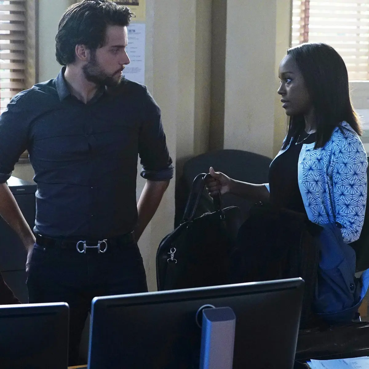 How Jack Falahees HTGAWM Costar Aja Naomi King Helped Him Return to Acting After Set Injury