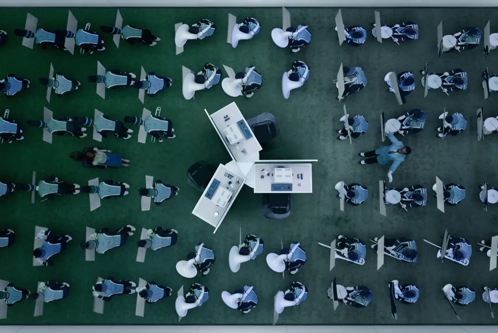 How Severance s Tramell Tillman Perfected His Finale Marching Band Routine I Kind of Grind