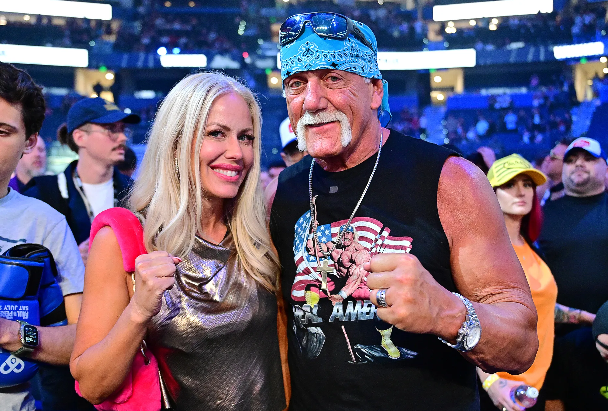 Hulk Hogan and Wife Sky Post Amid Family Drama