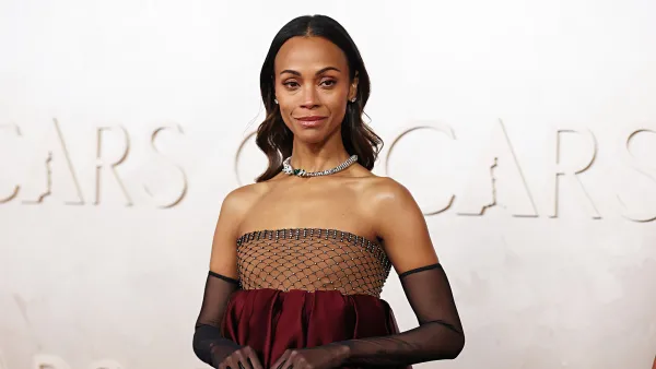 Inside Zoe Saldana Ethereal Oscars 2025 Glow