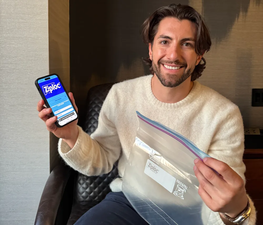 Jason Tartick x Ziploc