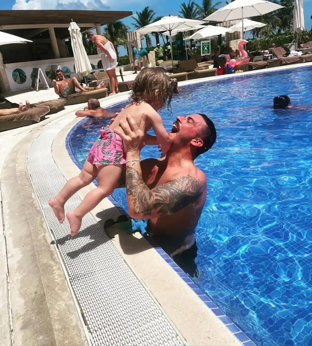 Jax Taylor Takes Care of Son Cruz