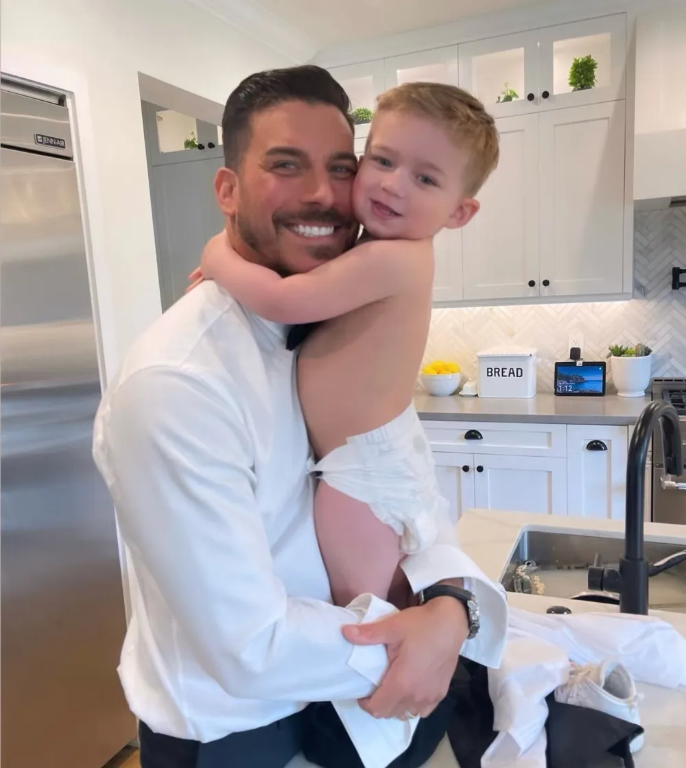 Jax Taylor Takes Care of Son Cruz