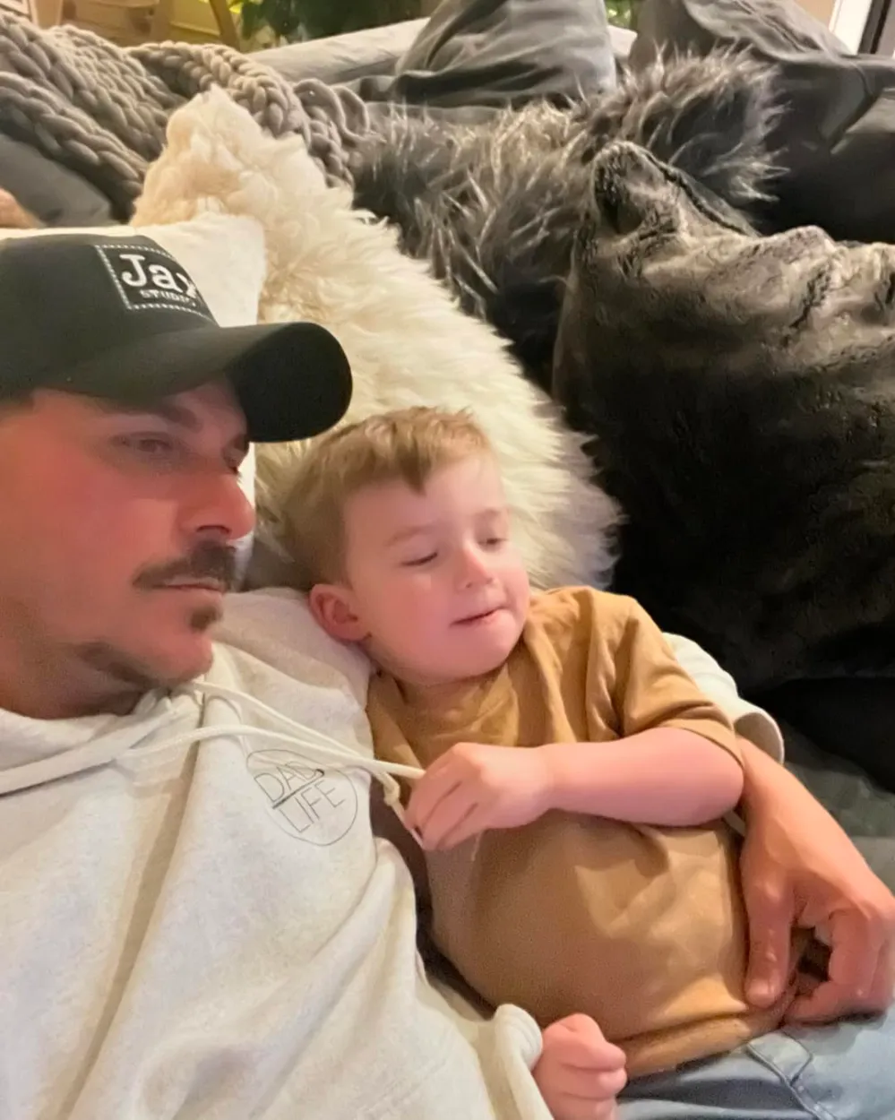 Jax Taylor Takes Care of Son Cruz