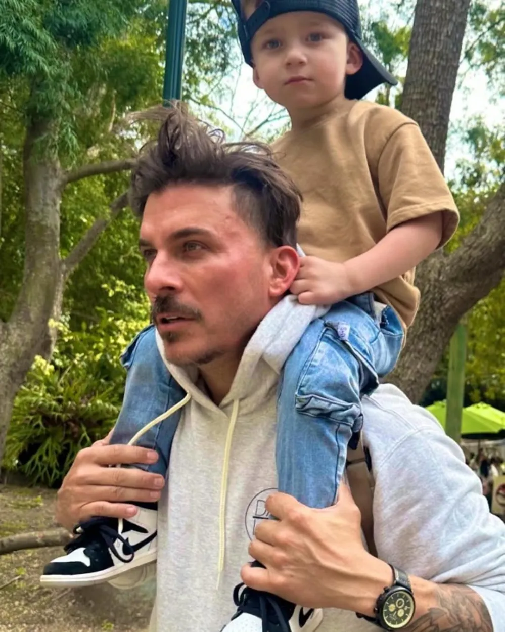 Jax Taylor Takes Care of Son Cruz