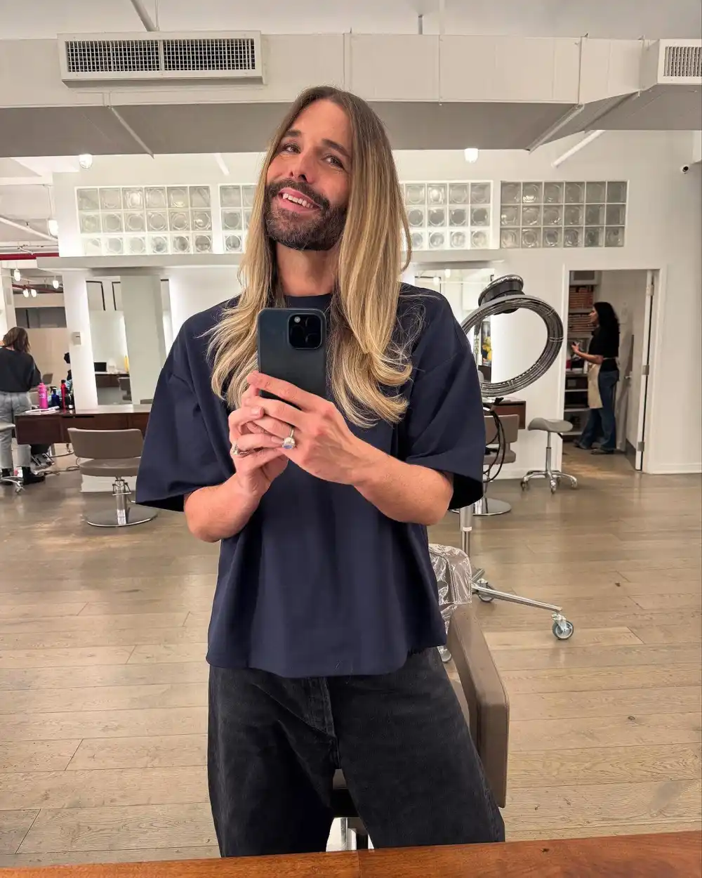 Jonathan Van Ness Proves Hes Just Like Us With Celeb Selfies and Butt Dials