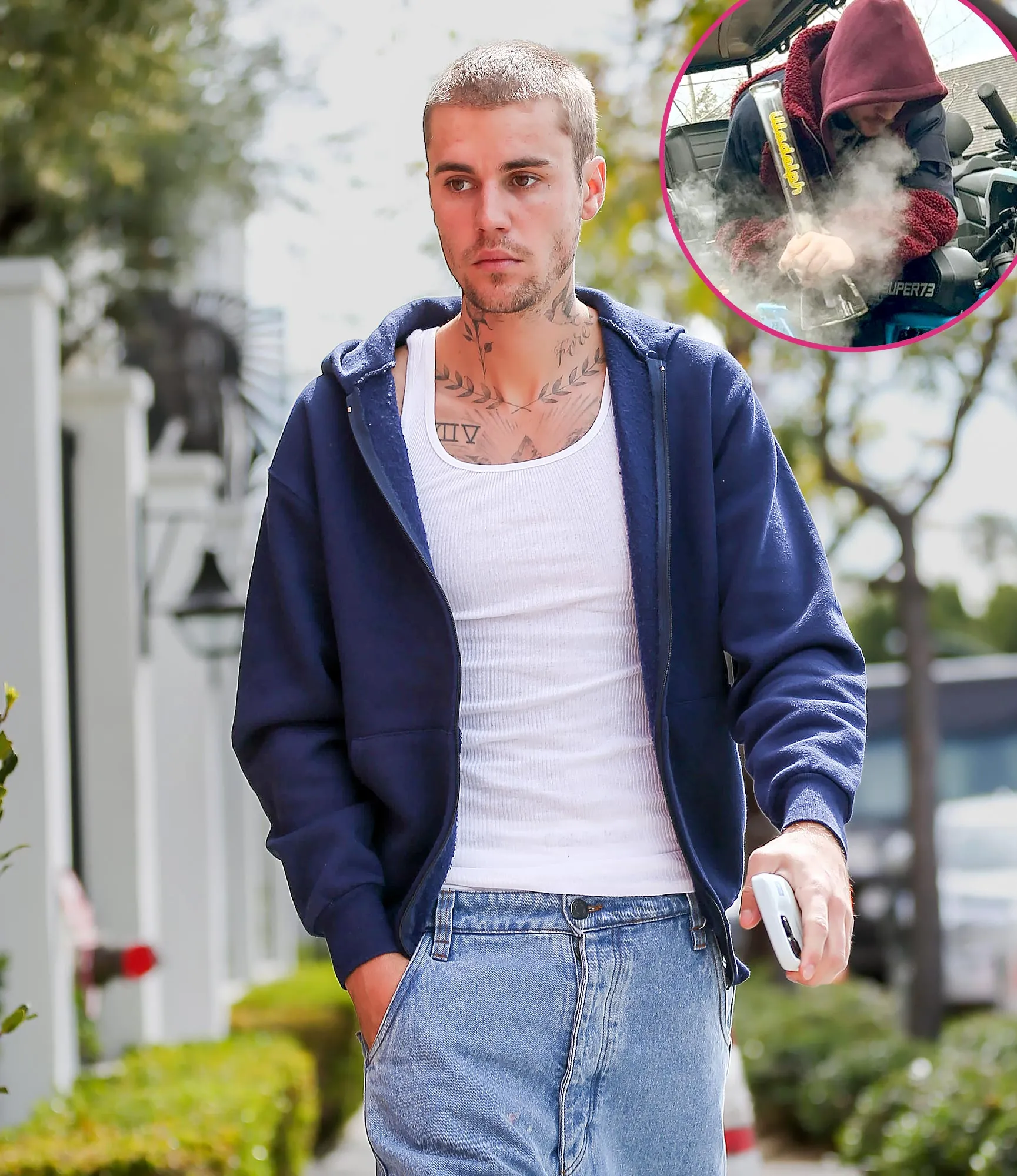Justin Bieber Smokes Bong After Denying Drug Rumors
