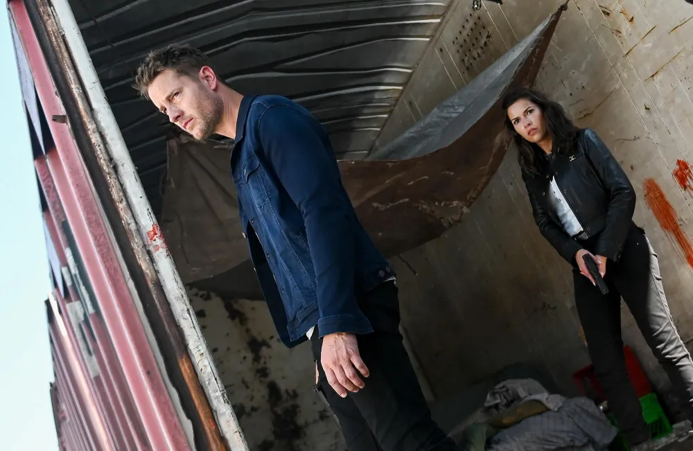 Justin Hartley Says Getting to Share Tracker With Wife Sofia Pernas Makes It Even Better