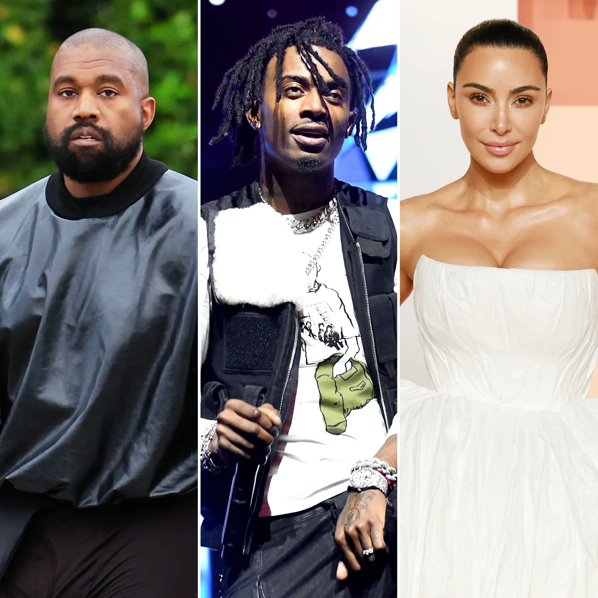 Kanye West Slams Playboy Carti for Asking Kim Kardashian to Send Him North s Songs