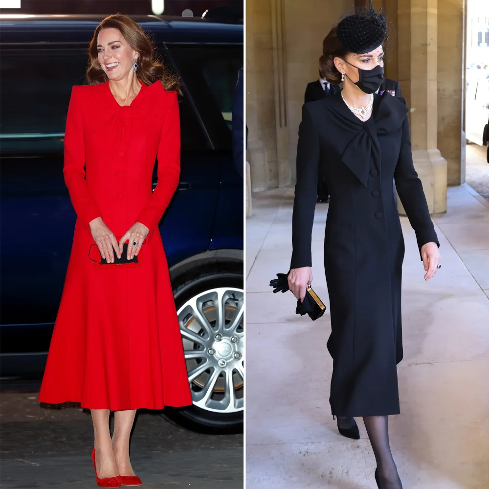 Kate Middleton Commonwealth Red Coat Dress 021